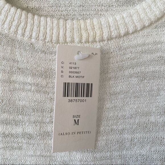 Anthropologie “Left Of Center” Striped Shadow Light Tunic (Medium) - Picture 9 of 9